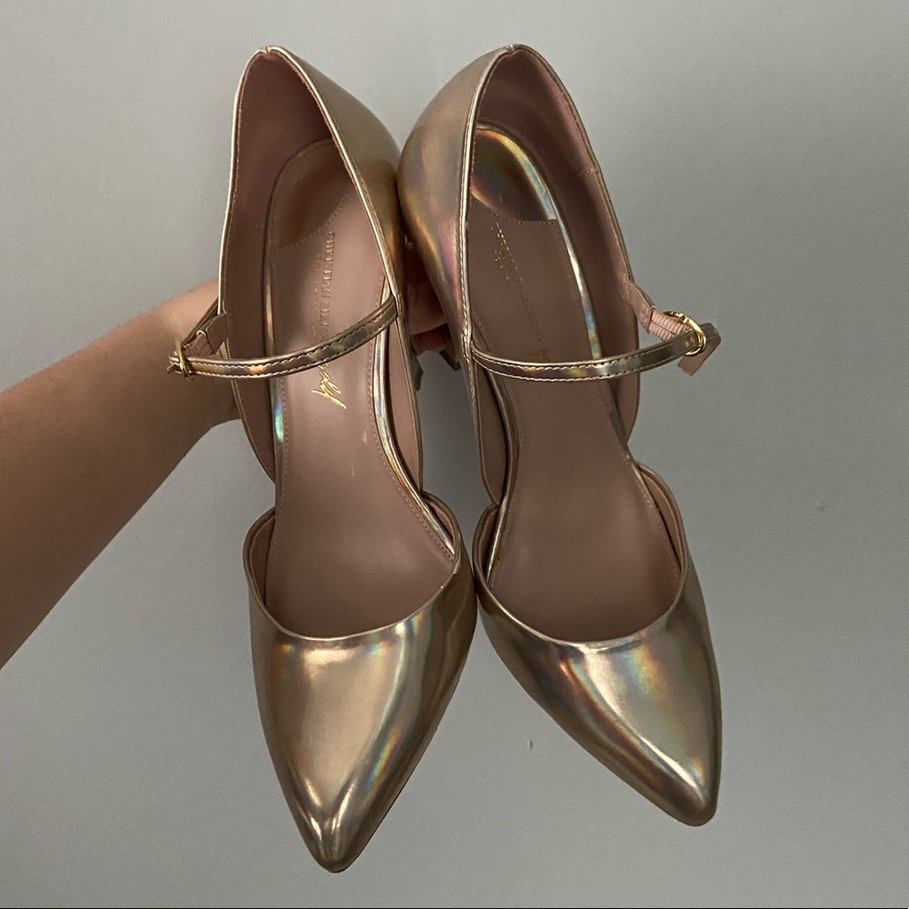 Christian Siriano Holographic Heels